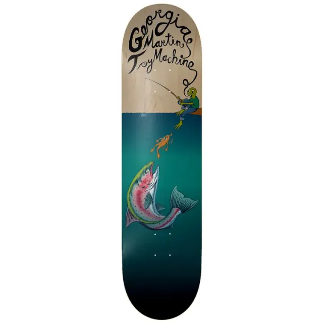 Toy Machine Monster Georgia Martin Fishing tavola skate 8.25 street