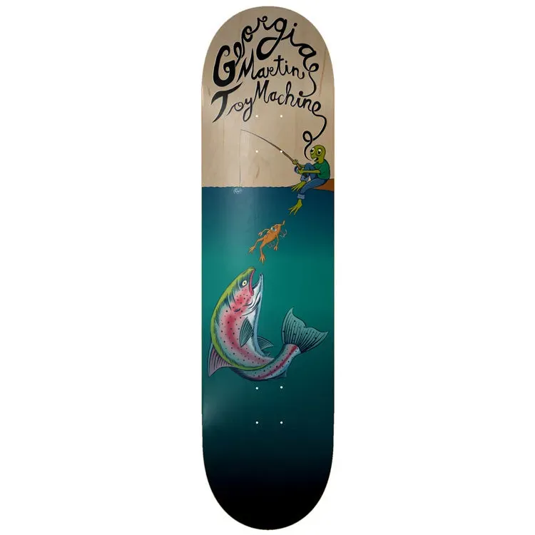 Toy Machine Monster Georgia Martin Fishing tavola skate 8.25 street