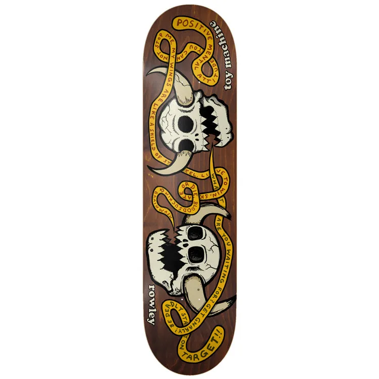 Toy Machine Geoff Rowley Skulls 8.25 tavola skate
