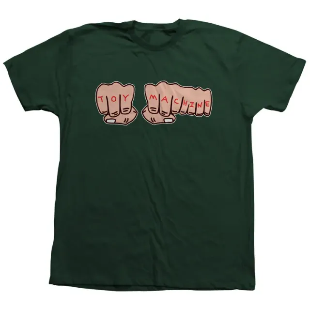 Toy Machine Fists t-shirt nera cotone