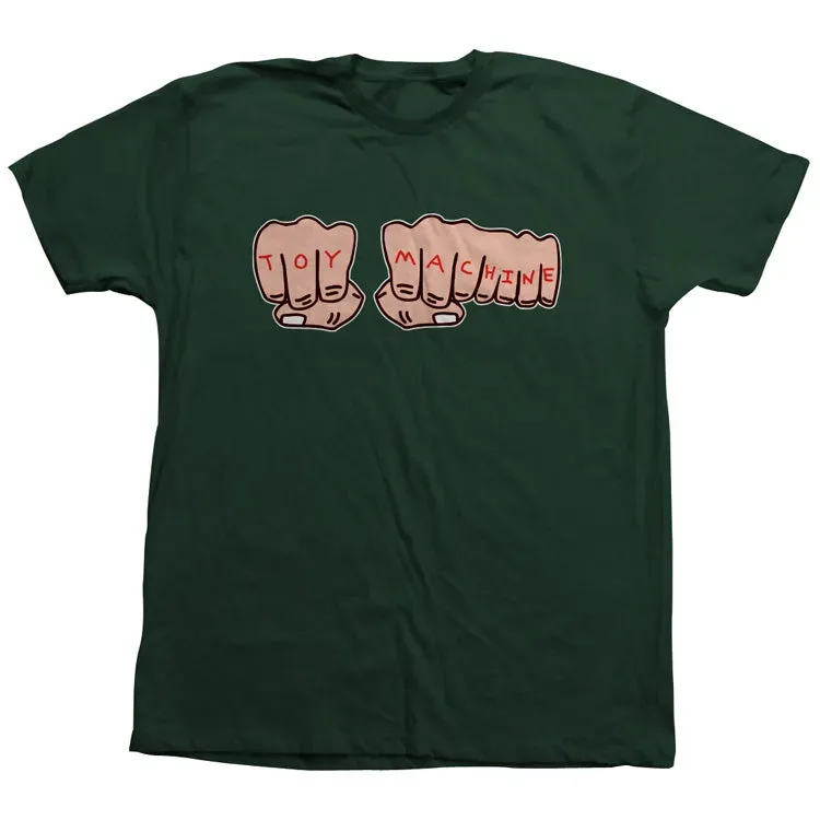 Toy Machine Fists t-shirt nera cotone