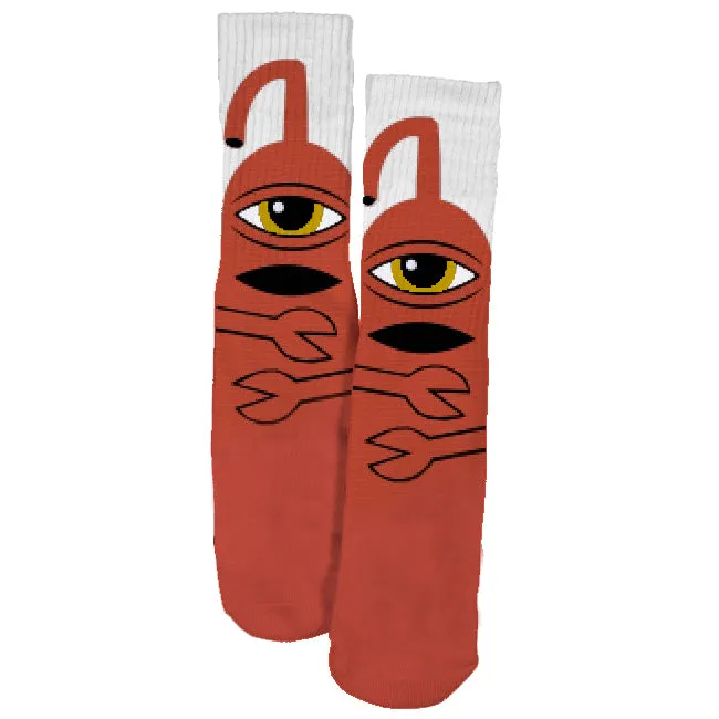 Toy Machine Sect Hug Sock calzini skate alti in cotone