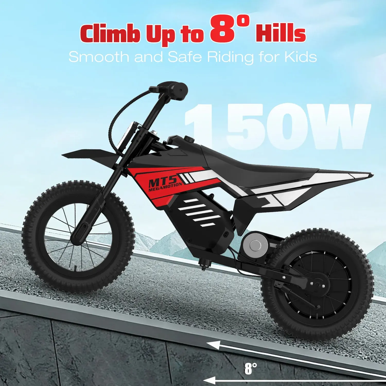 MEGA MOTION MT5 moto elettrica bimbi 16 km/h IE