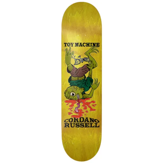 Toy Machine Cordano Russell Crash tavola skateboard 8.50