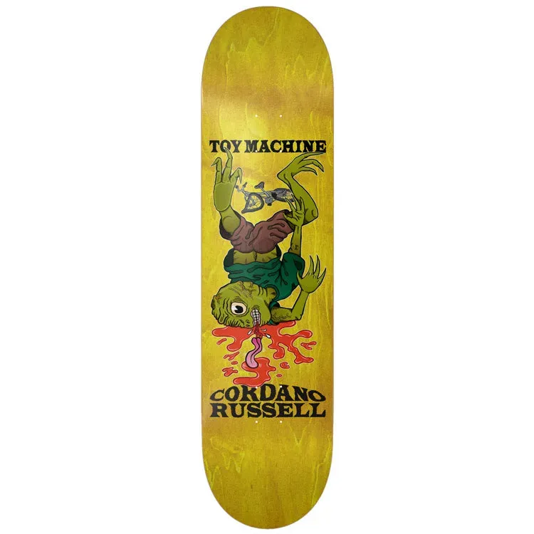 Toy Machine Cordano Russell Crash tavola skateboard 8.50