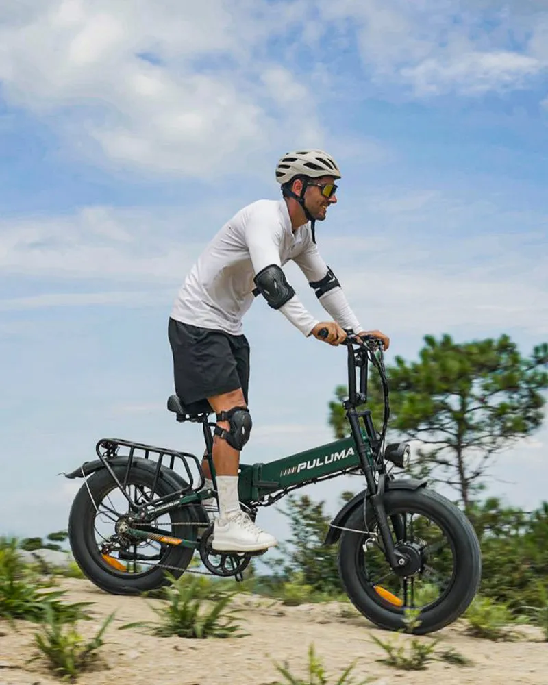 PULUMA PE500 bici elettrica dual motor verde