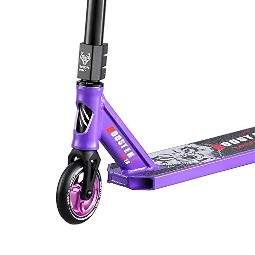 Bestial Wolf Booster B18 monopattino viola semi-pro