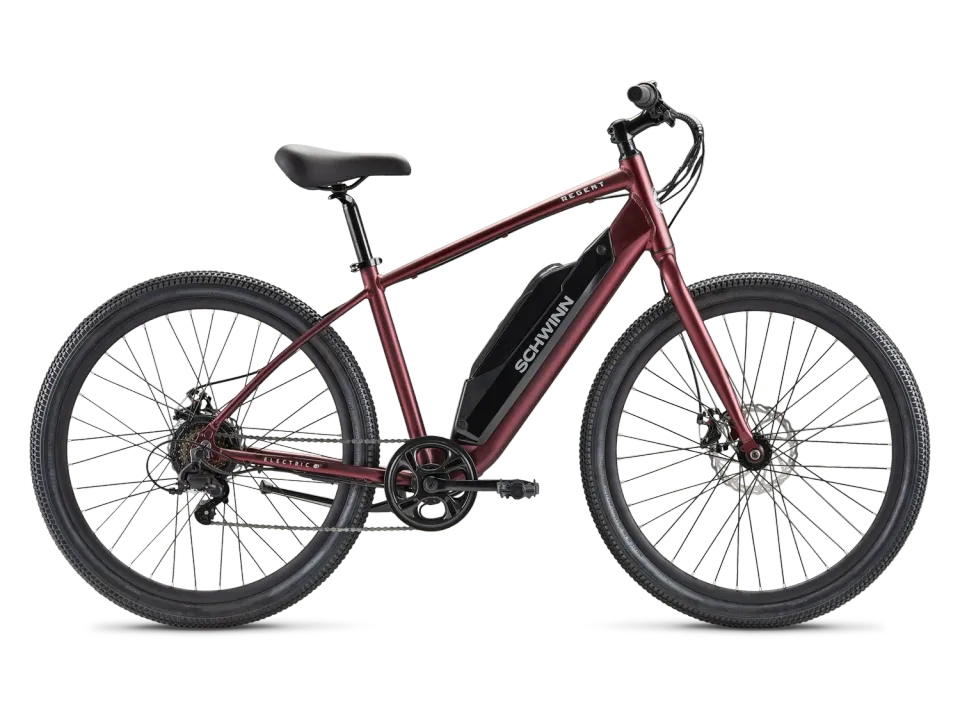 Schwinn Regent bici elettrica rossa 27,5" pendolari