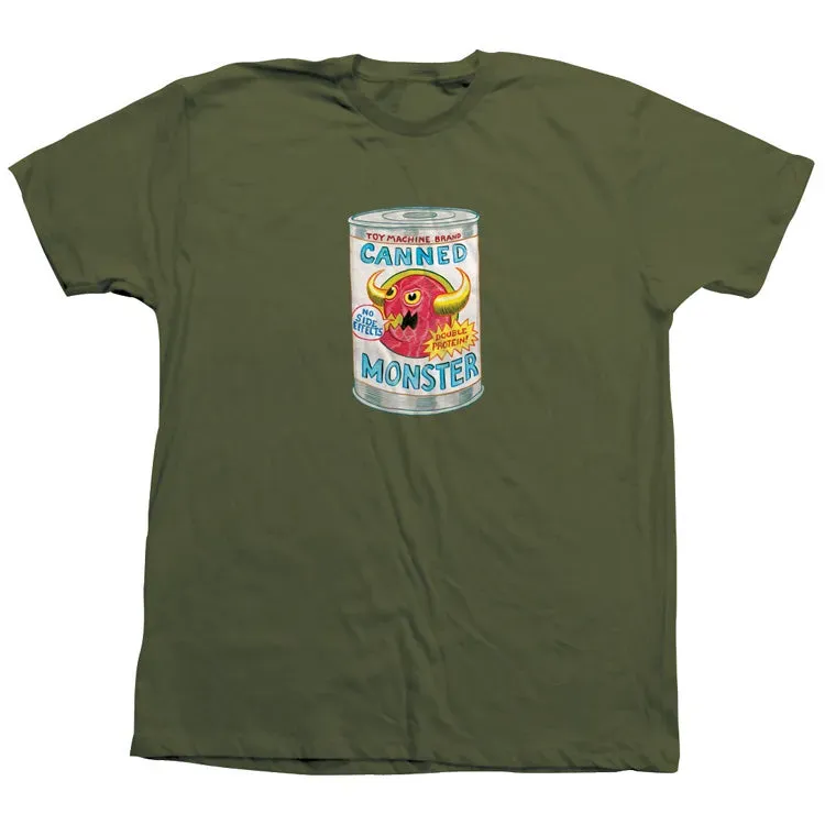 Toy Machine Canned Monster t-shirt Army cotone