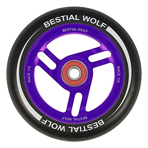 Bestial Wolf Race ruota monopattino freestyle 110 mm viola 1 pz