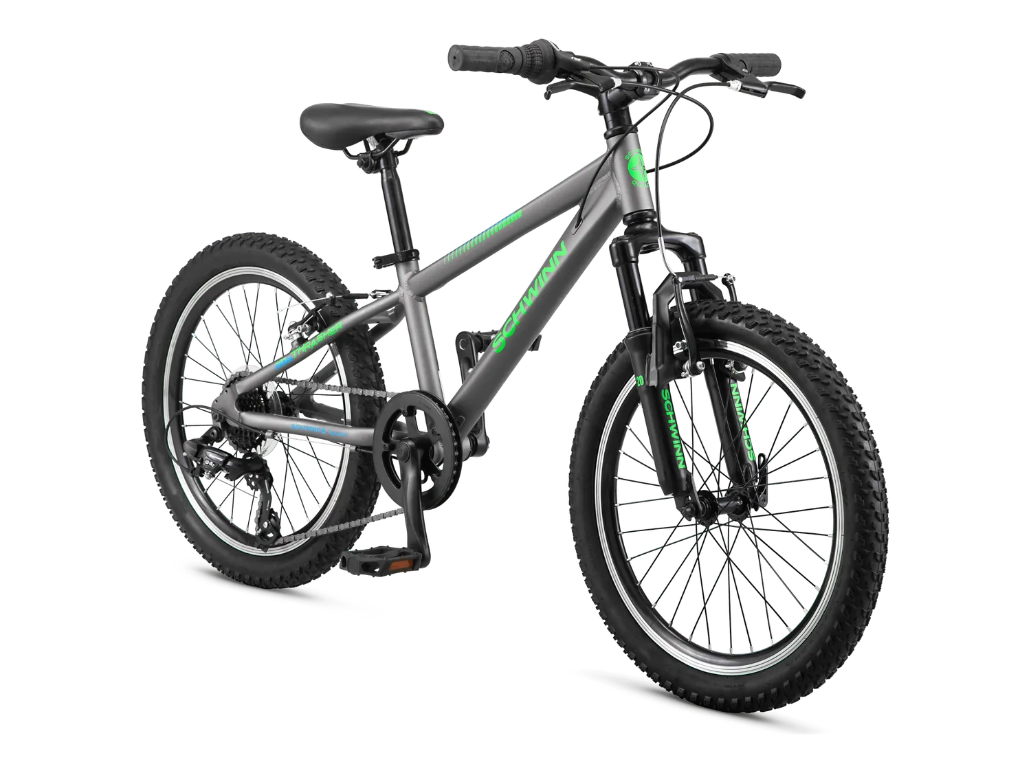 Schwinn Thrasher bici bambino 20" grigio rossa mountain