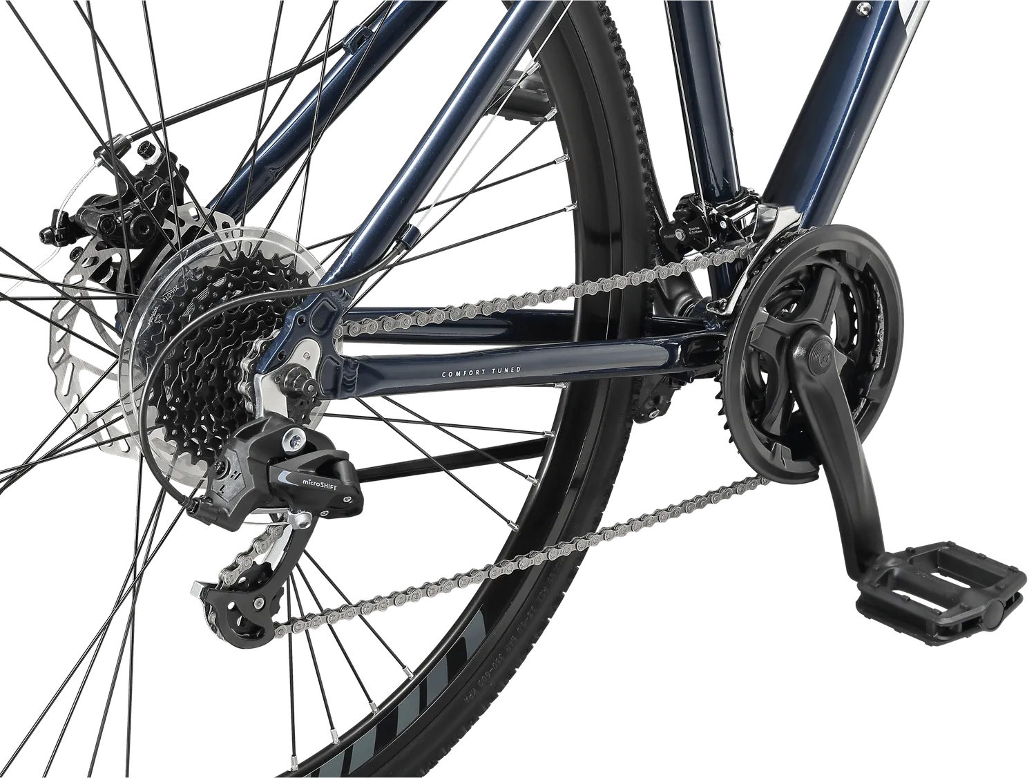Schwinn GTX 4 bici ibrida 700c blu navy MD 24v