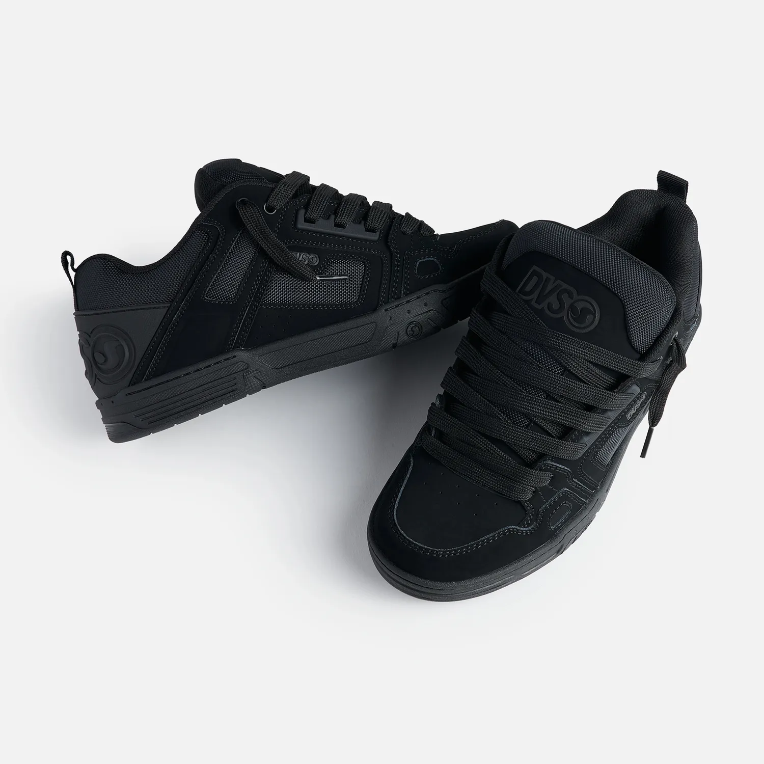 DVS Comanche scarpe skate nere Black totali