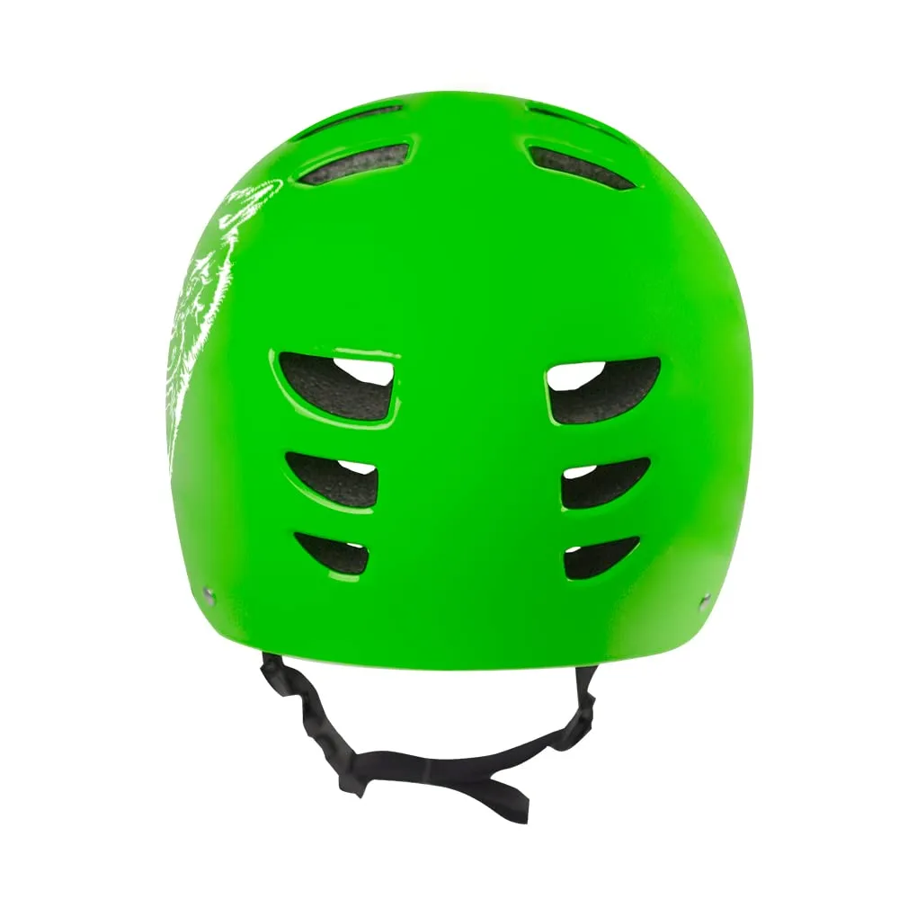 Bestial Wolf Skull casco skate bambino adulto regolabile