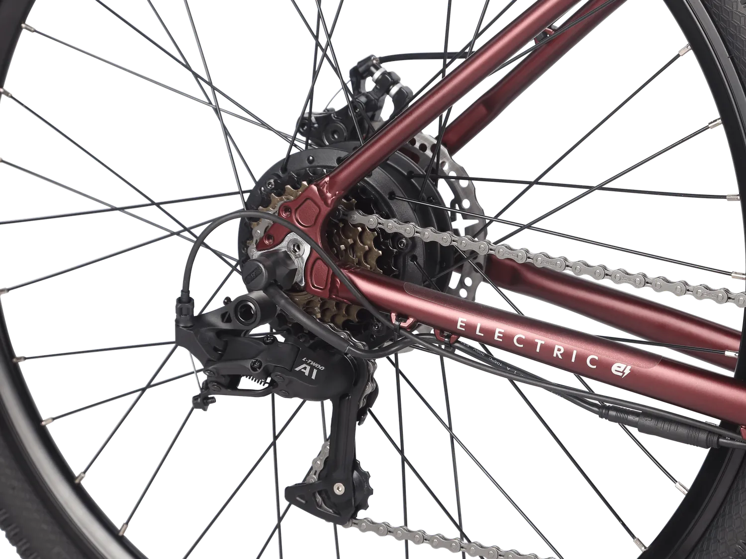 Schwinn Regent bici elettrica rossa 27,5" pendolari