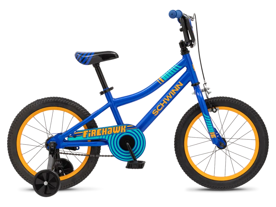 Schwinn Firehawk 16 bici bambino blu ruota 16 marciapiede
