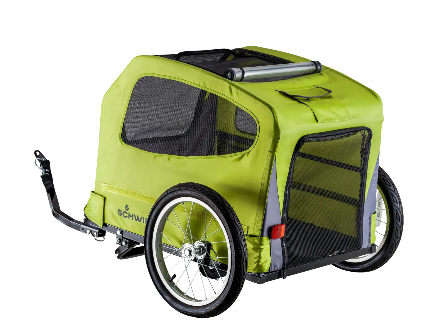Schwinn Rascal Plus rimorchio bici animali verde