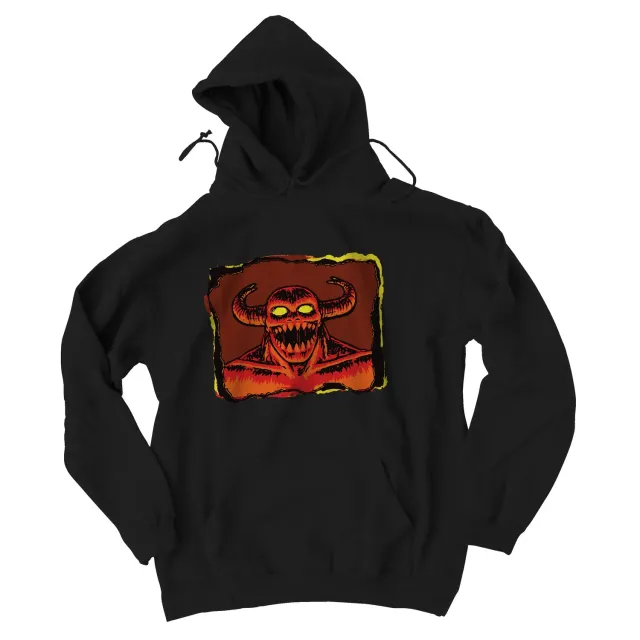 Toy Machine Laughing Monster felpa cappuccio Black