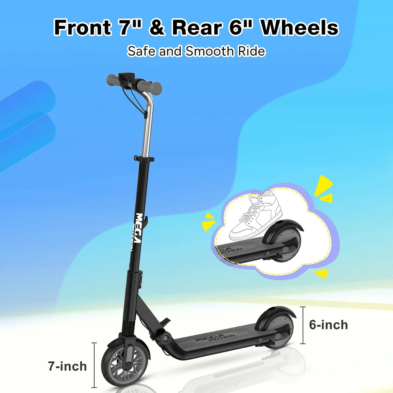 Mega Motion ME1 monopattino elettrico bambini nero