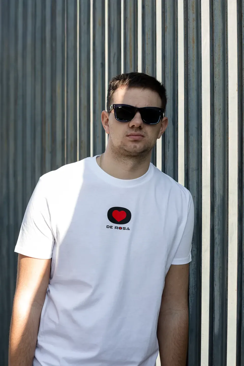 De Rosa 2026 Heart T-Shirt Maglietta Bianca