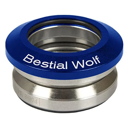 Bestial Wolf Serie Sterzo Sigillata Monopattino Alluminio Blu