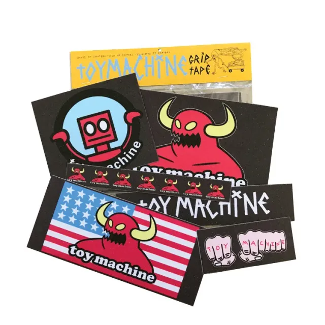 Toy Machine Sticker Pack #2 set adesivi assortiti