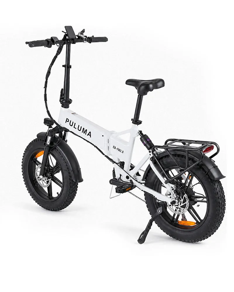 PULUMA FM2.0 bici elettrica pieghevole bianca 48V