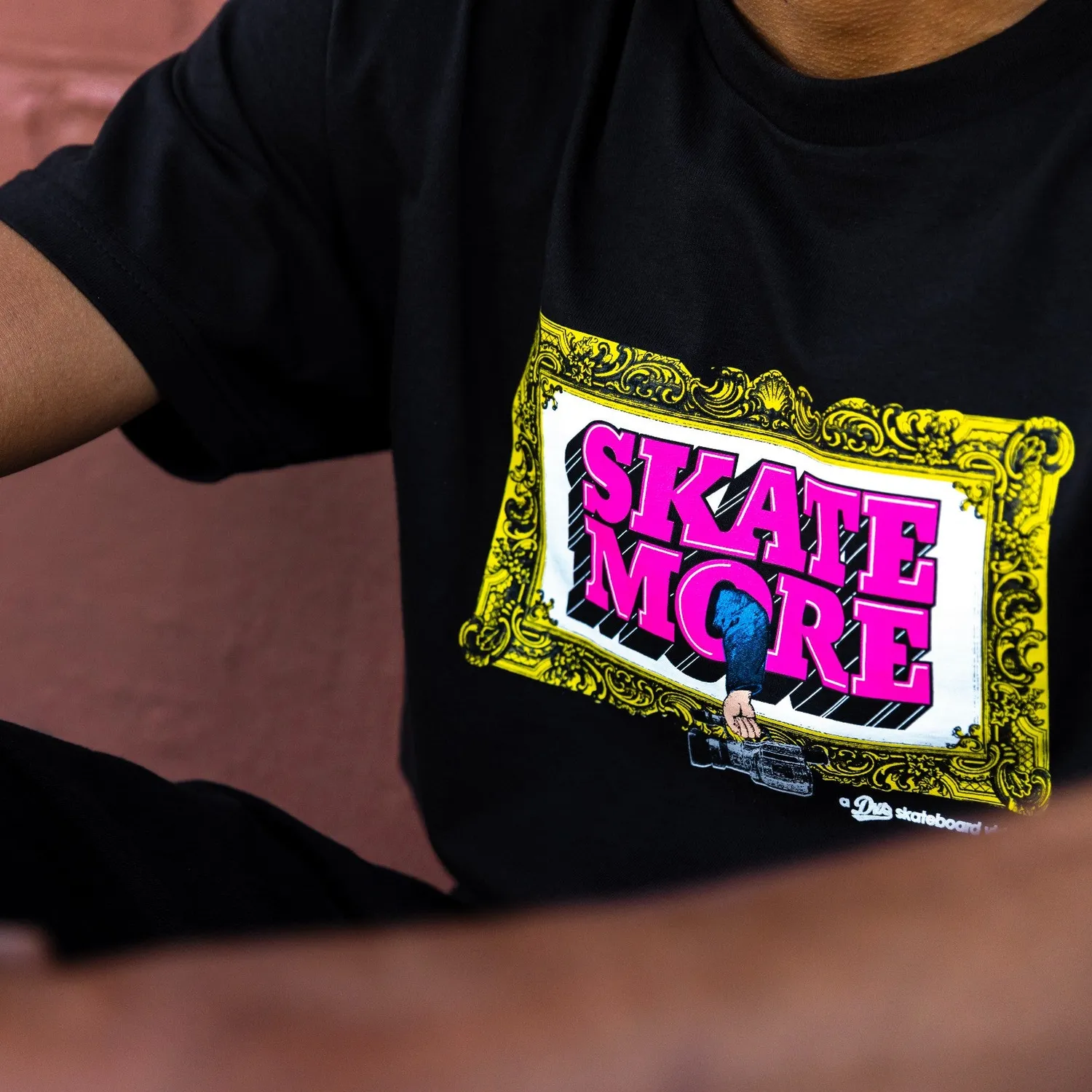 DVS Skate More Icon Tee maglietta nera cotone