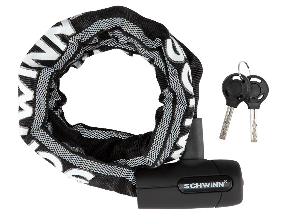 Schwinn Reflective lucchetto catena bici nero taglia unica
