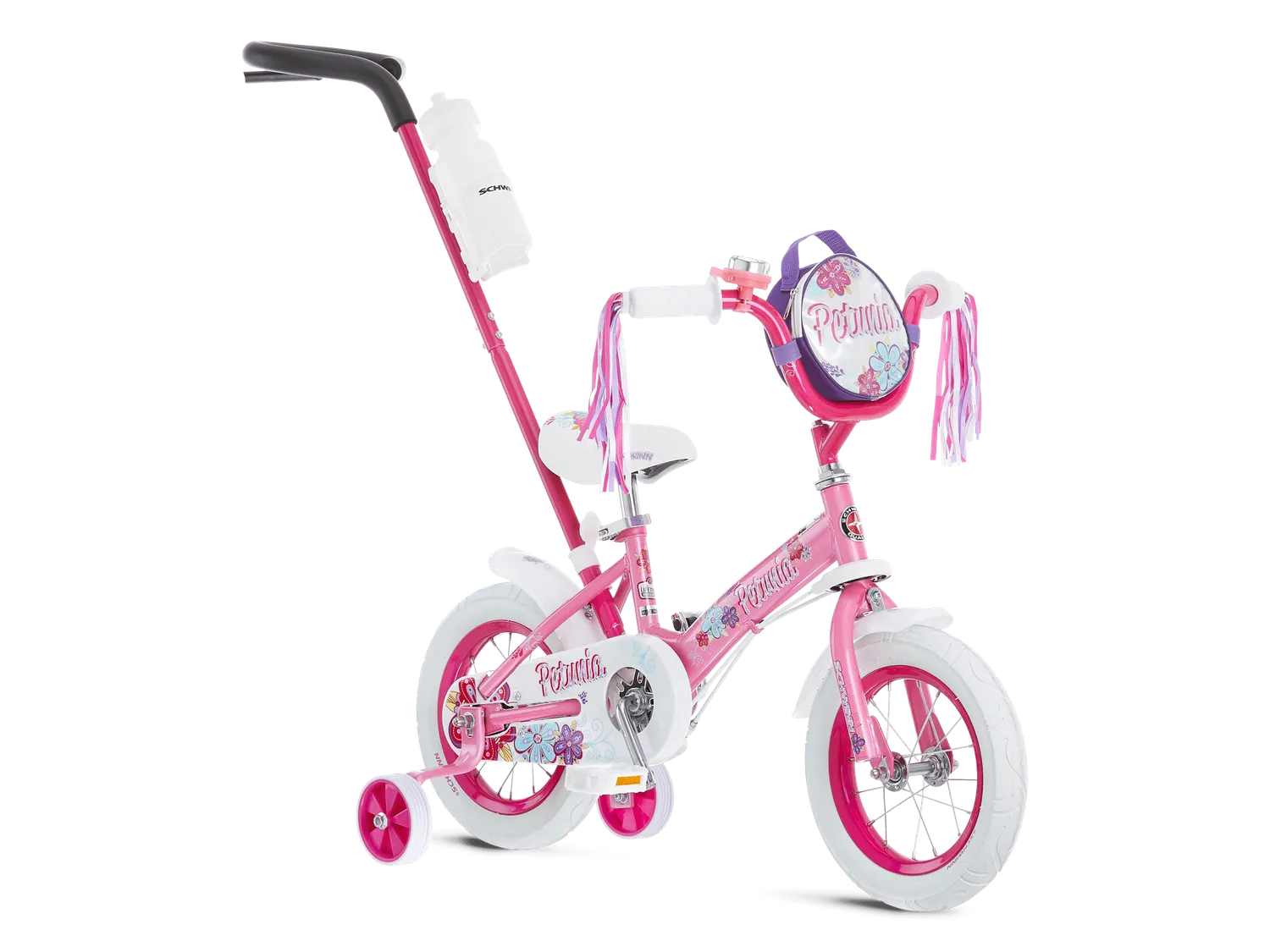 Schwinn Petunia bici bambina 12 rosa rotelle