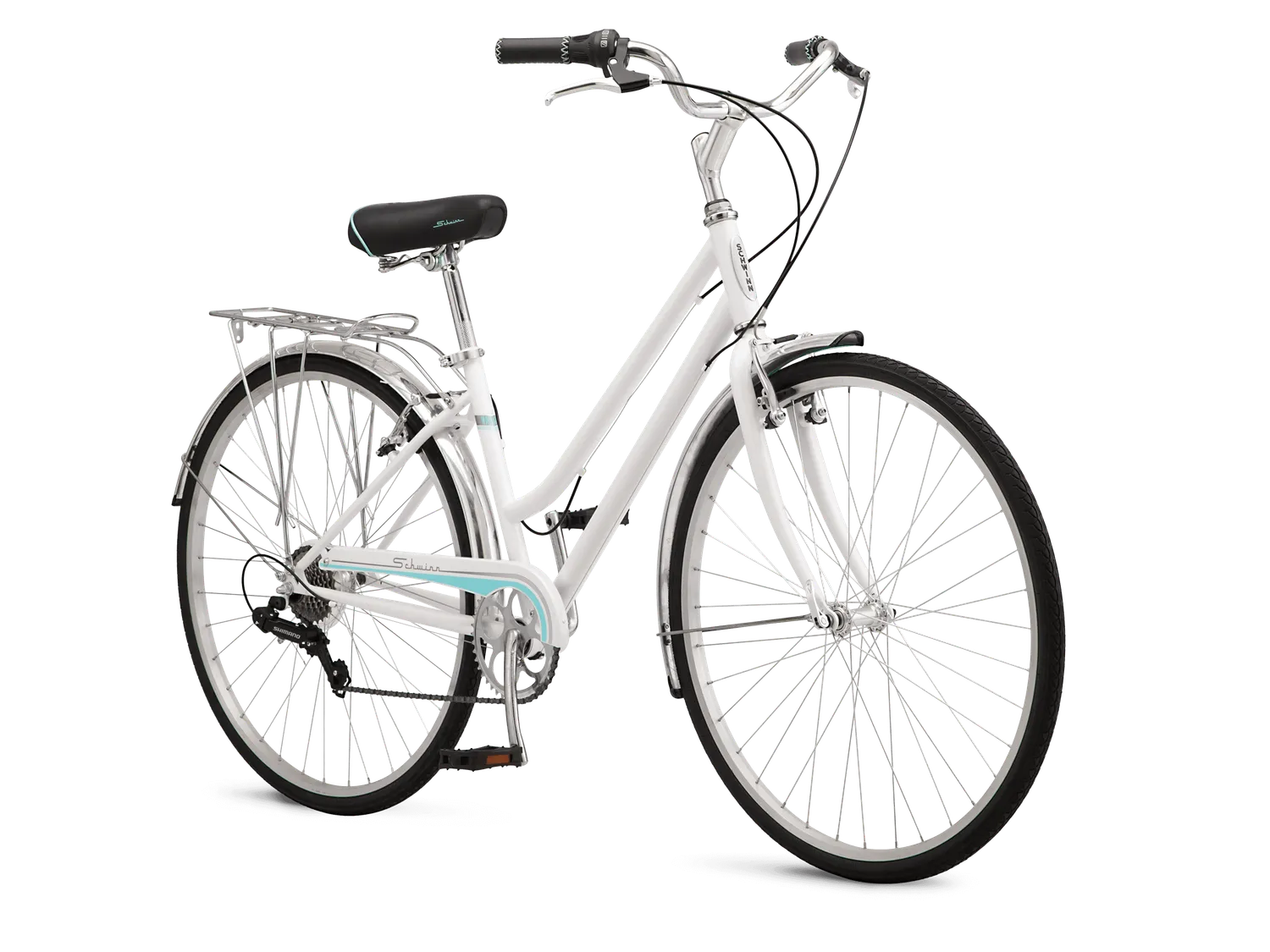 Schwinn Wayfarer Step-Thru bici ibrida 700c mango