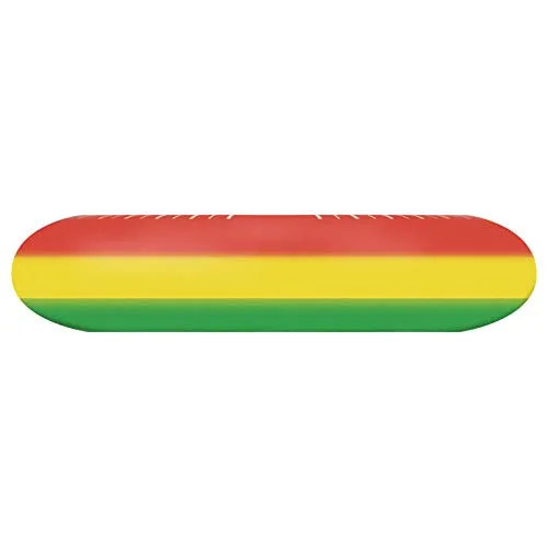 Bestial Wolf ruota 110 mm metallo rasta fluo