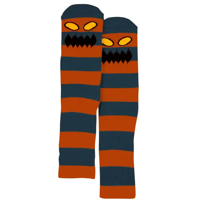 Toy Machine Monster Big Stripe calzini skate lunghi cotone