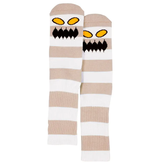 Toy Machine Monster Big Stripe calzini skate lunghi cotone