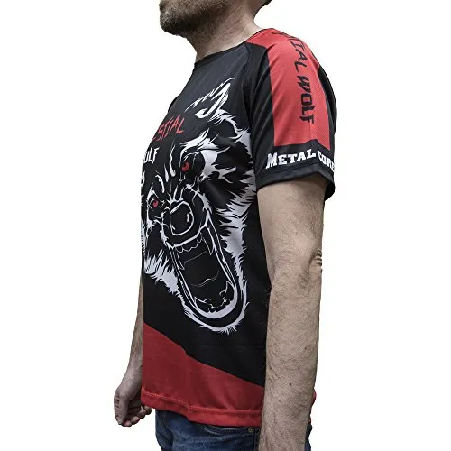 Bestial Wolf Running t-shirt running unisex