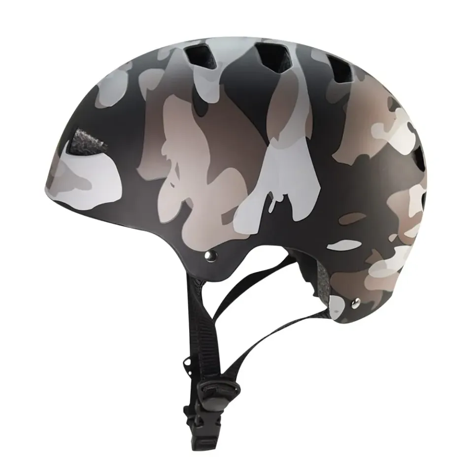 Bestial Wolf Skull Casco Skate Terracotta Regolabile