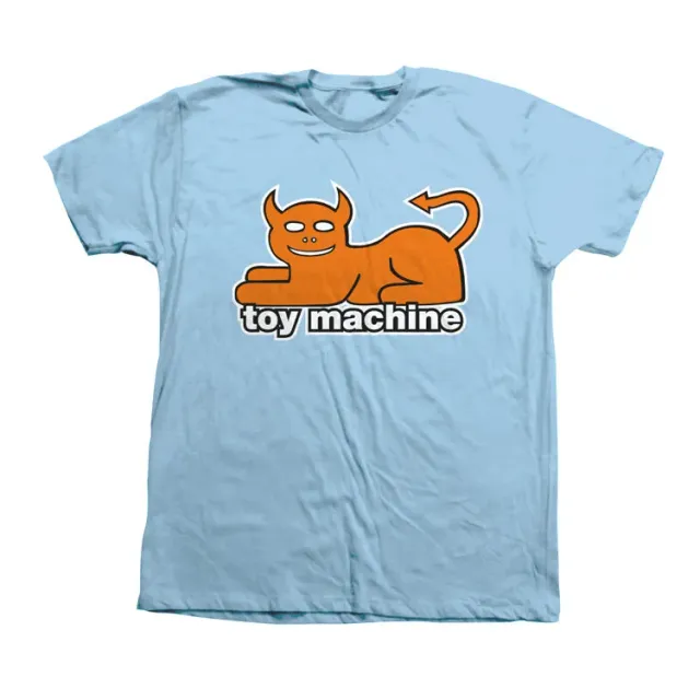 Toy Machine Devil Cat maglietta bambino azzurra youth