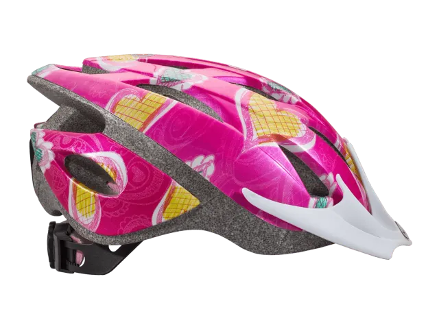 Schwinn Thrasher casco bici bimbo rosa leggero