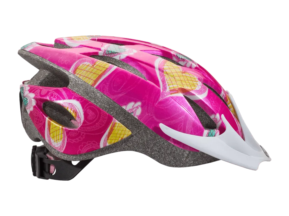 Schwinn Thrasher casco bici bimbo rosa leggero