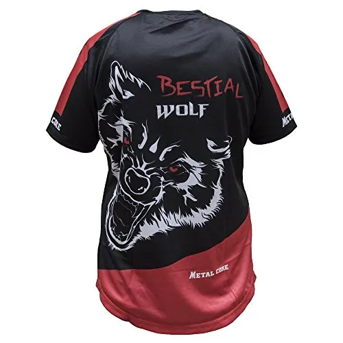 Bestial Wolf Running t-shirt running unisex
