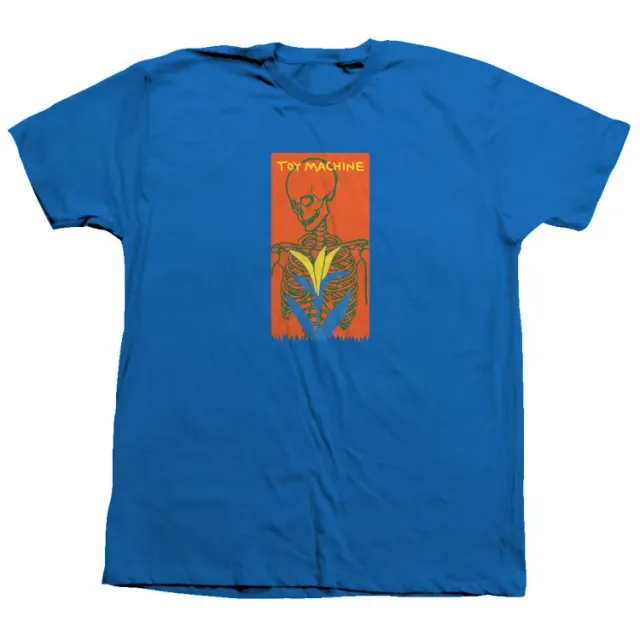 Toy Machine Pot Kills T-Shirt Blu Cotone