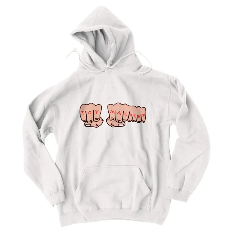 Toy Machine Fists Hood felpa con cappuccio nero cotone