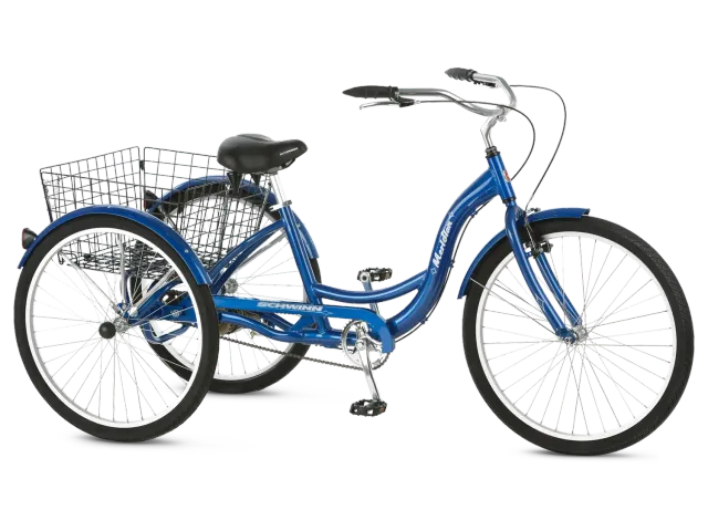 Schwinn Meridian triciclo adulti blu 26 pollici