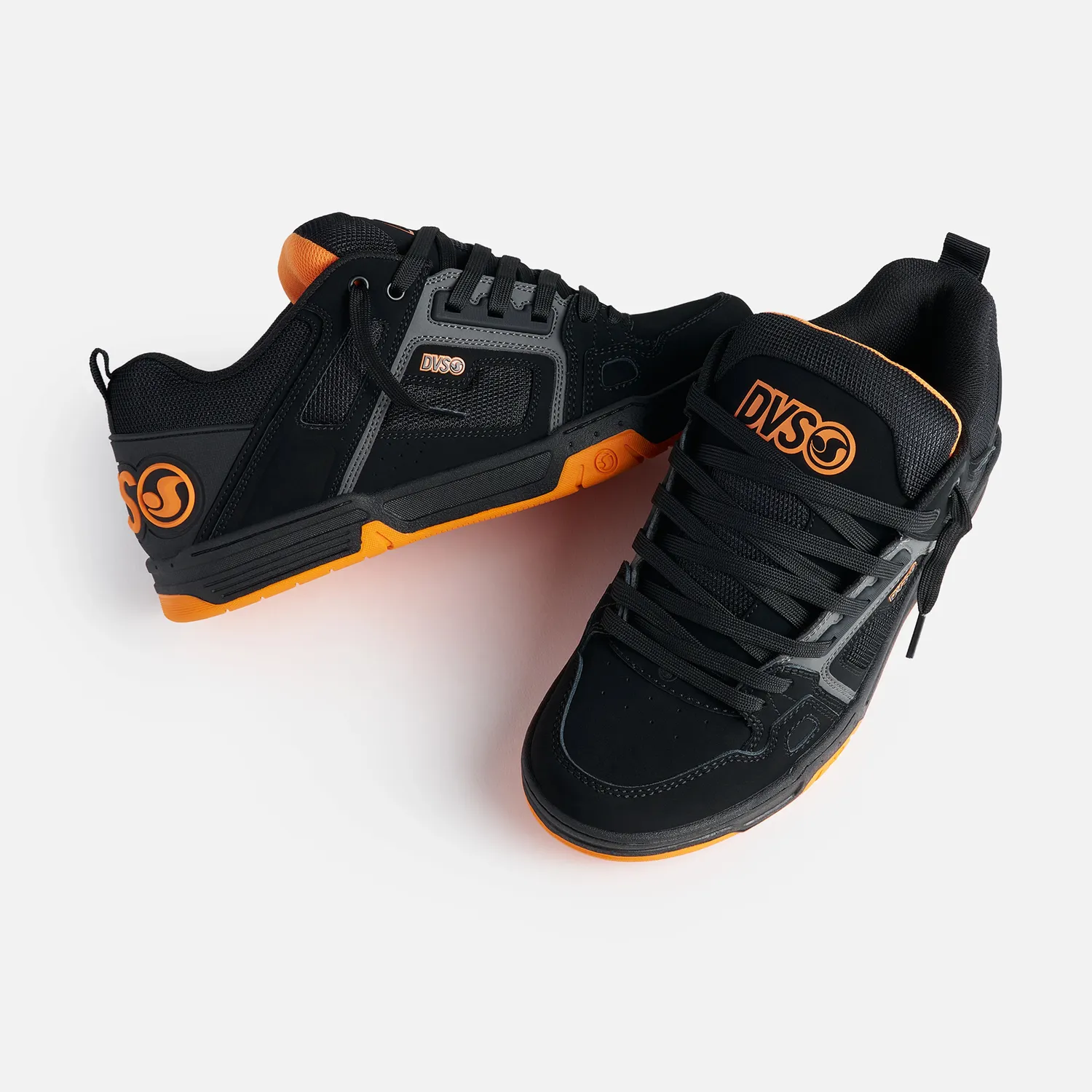 DVS Comanche scarpe skate nero arancione