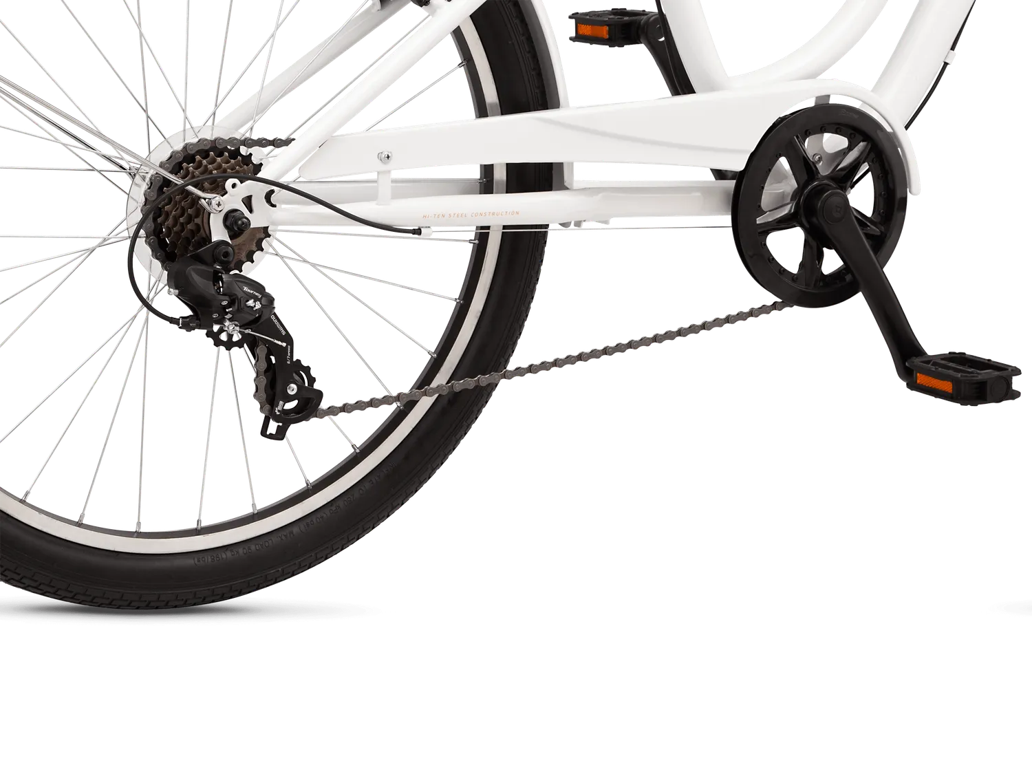 Schwinn Regioneer 26 bici cruiser bianca step-thru comfort