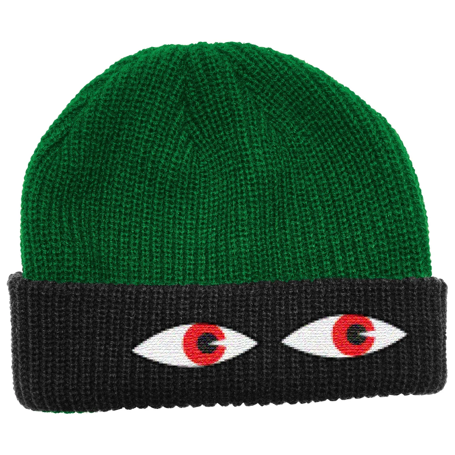Toy Machine Seek berretto invernale verde nero