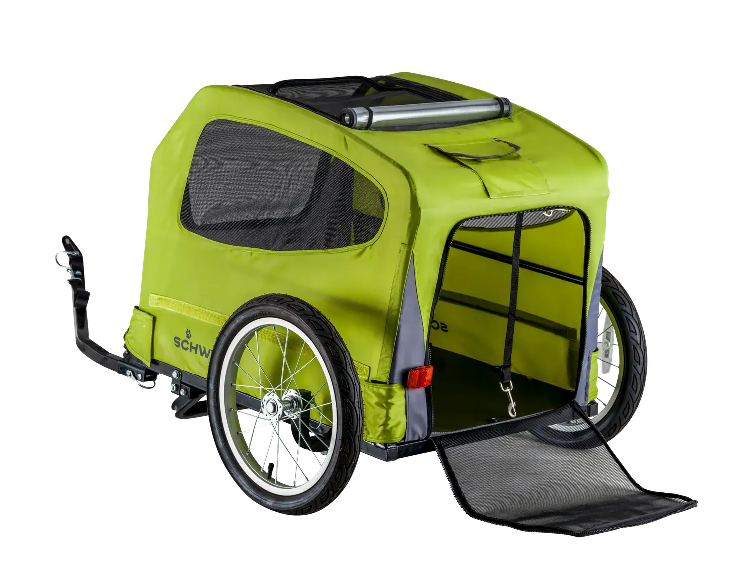 Schwinn Rascal Plus rimorchio bici animali verde