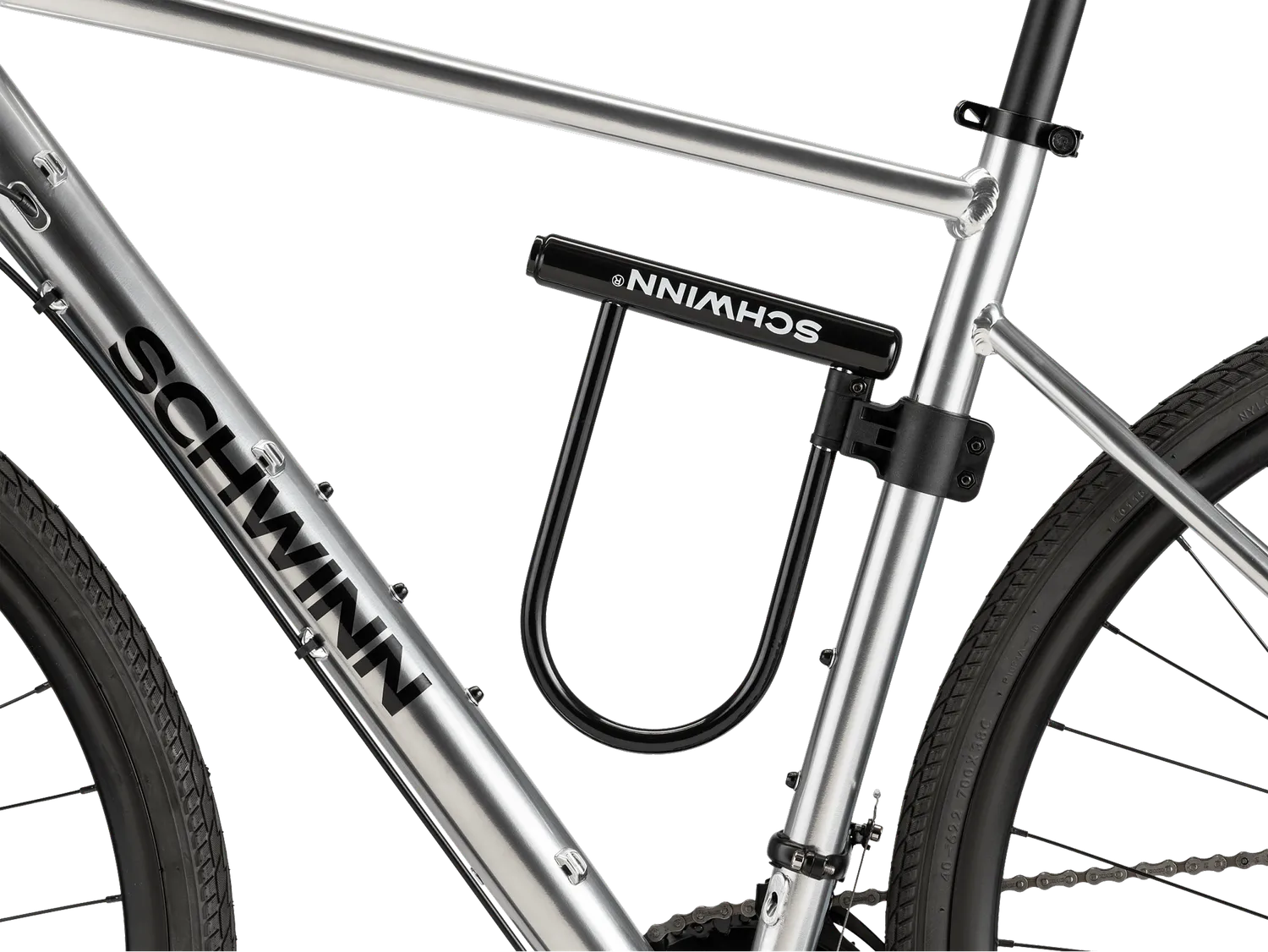 Schwinn Basic U-Lock lucchetto bici a U nero rigido