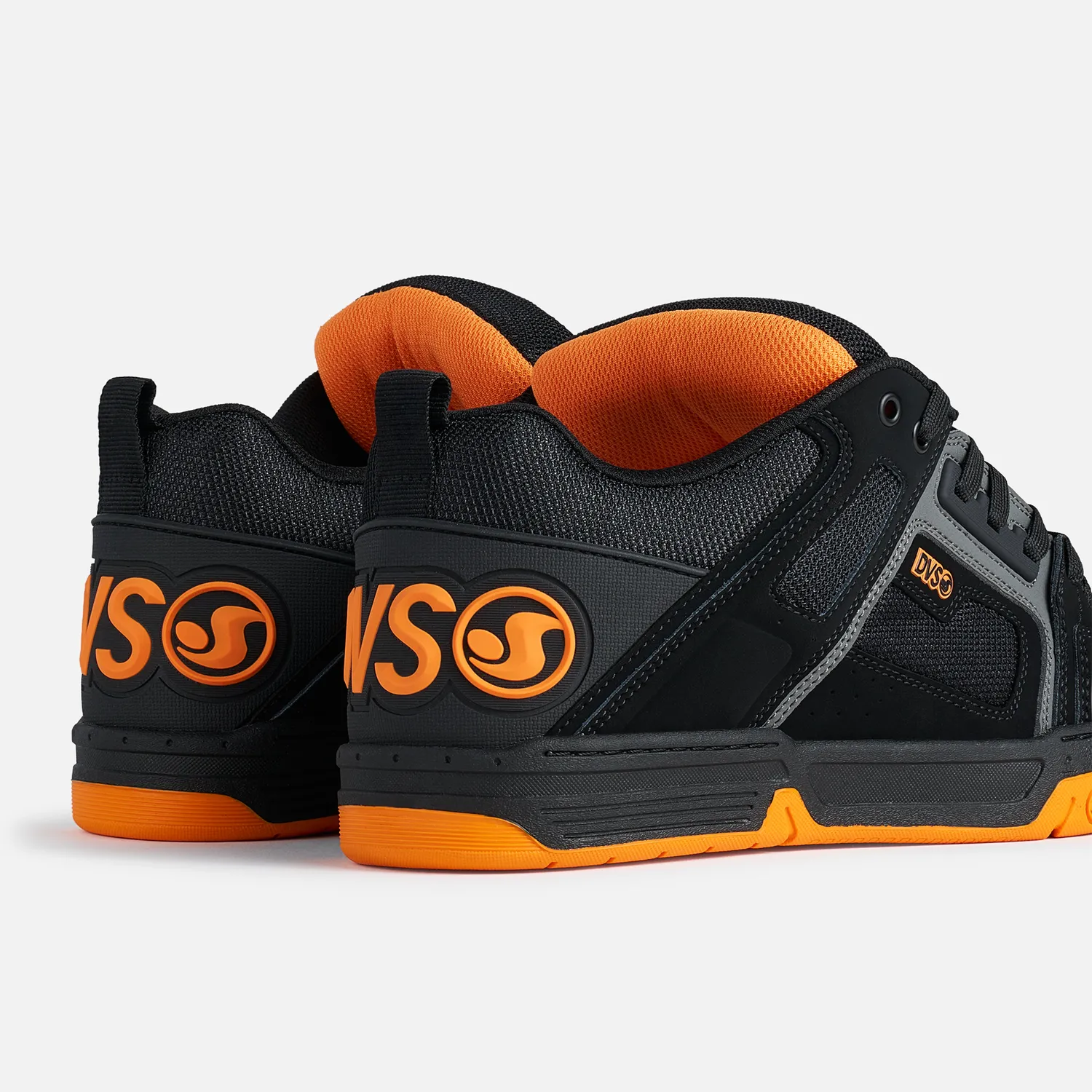 DVS Comanche scarpe skate nero arancione