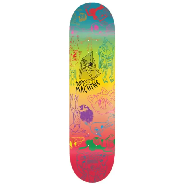 Toy Machine Characaters II tavola skate 8.0 street